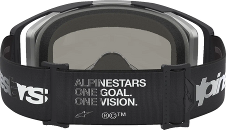Alpinestars Crossbril Vision 8 Amber Black Silver Mirror Mirror-Silver