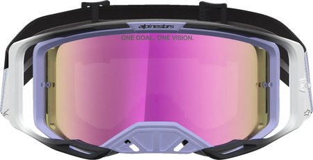 Alpinestars Crossbril Vision 8 Maven Lavender Black Mirror-Pink