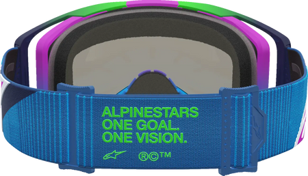Alpinestars Crossbril Vision 8 Maven Blithe Blue Purple Mirror-Pink