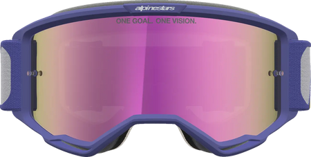 Alpinestars Crossbril Vision 5 Drag Red Purple Mirror-Pink