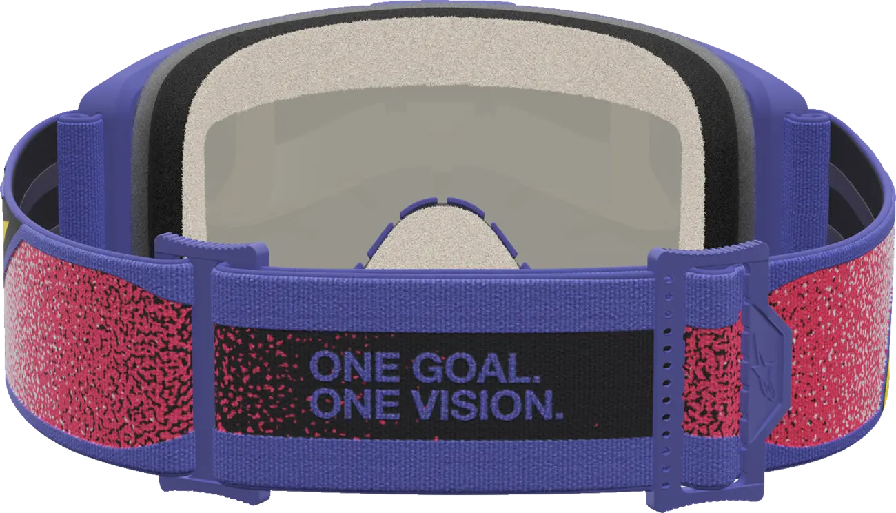Alpinestars Crossbril Vision 5 Drag Red Purple Mirror-Pink