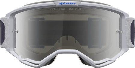 Alpinestars Crossbril Vision 5 Drag Light Lilac Blue Mirror-Silver