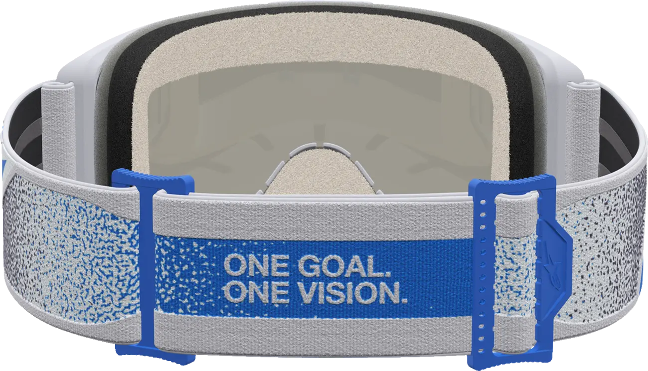 Alpinestars Crossbril Vision 5 Drag Light Lilac Blue Mirror-Silver