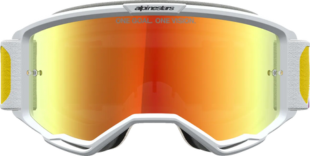 Alpinestars Crossbril Vision 5 Drag Orange Red Mirror-Red