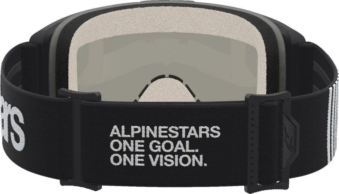 Alpinestars Crossbril Vision 5 Hone Black White Mirror Mirror-Gold
