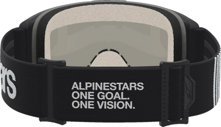 Alpinestars Crossbril Vision 5 Hone Black White Mirror Mirror-Gold