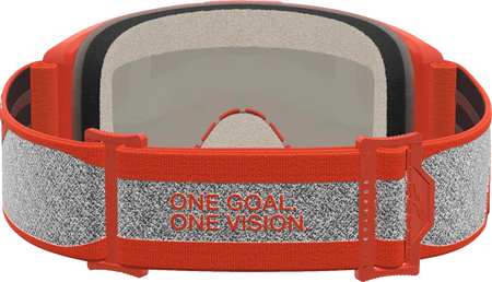 Alpinestars Crossbril Vision 5 Rora Silver Orange Mirror-Red