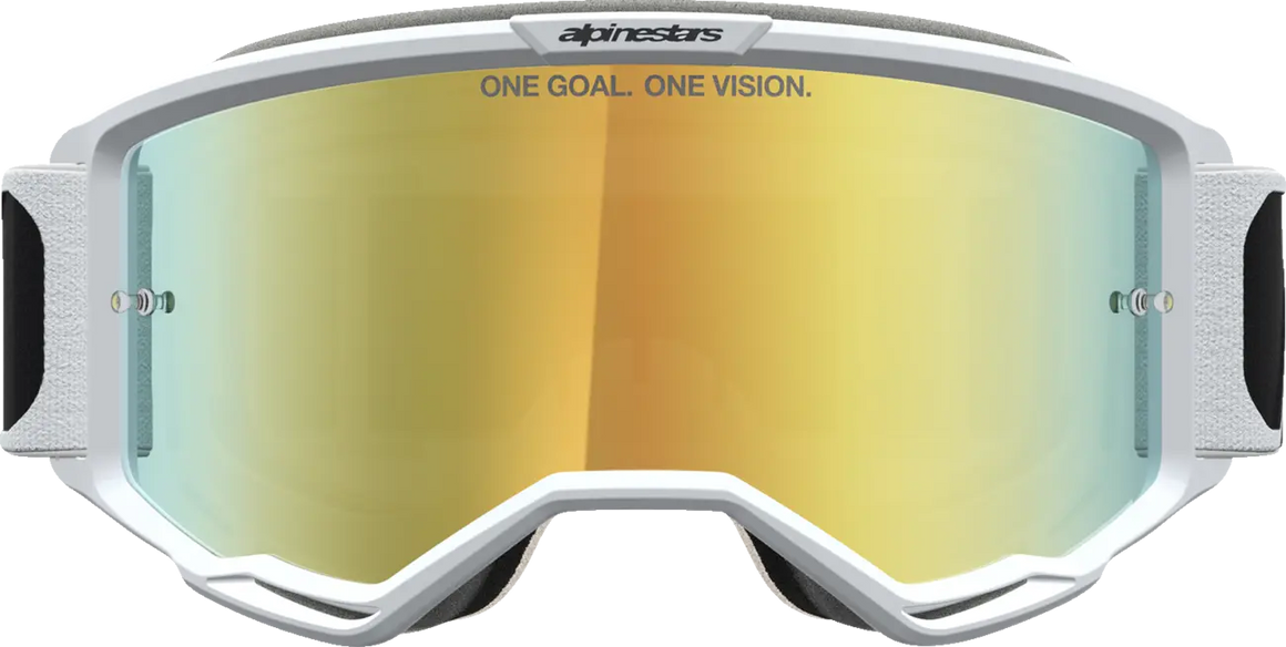 Alpinestars Crossbril Vision 5 Rora Black White Mirror Mirror-Gold