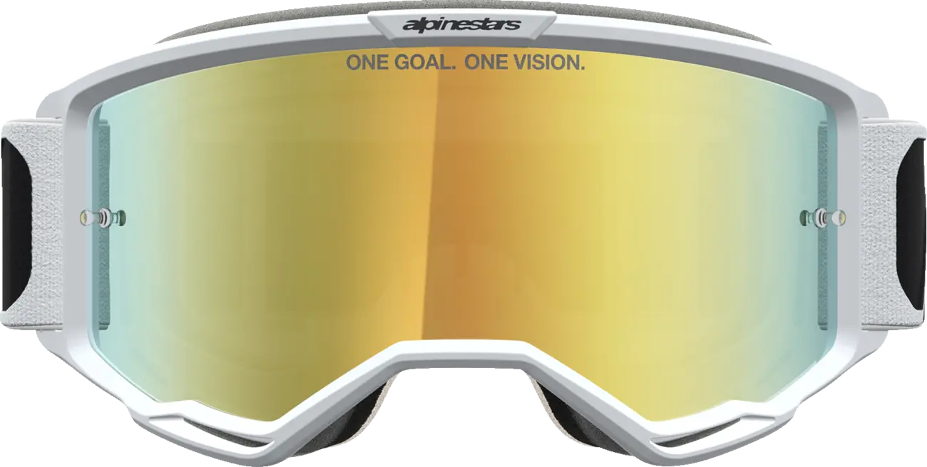 Alpinestars Crossbril Vision 5 Rora Black White Mirror Mirror-Gold