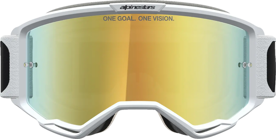 Alpinestars Crossbril Vision 5 Rora Black White Mirror Mirror-Gold