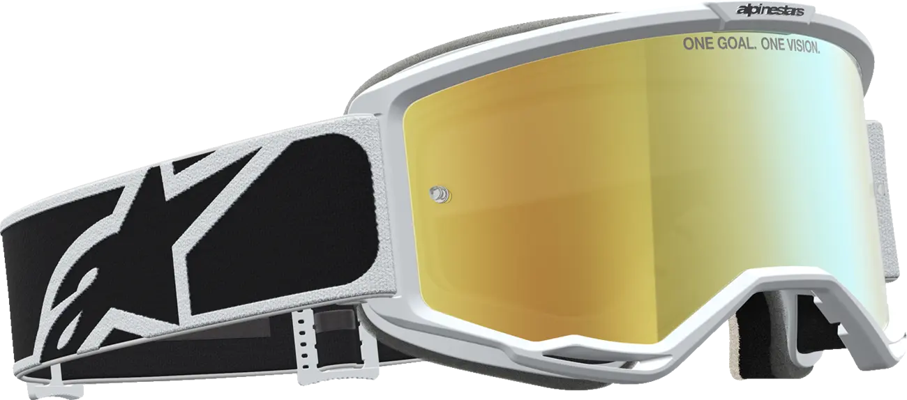 Alpinestars Crossbril Vision 5 Rora Black White Mirror Mirror-Gold
