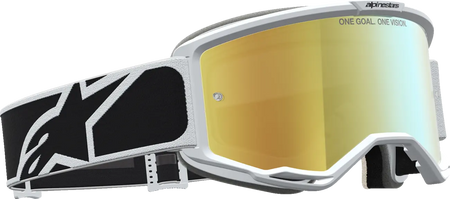 Alpinestars Crossbril Vision 5 Rora Black White Mirror Mirror-Gold