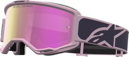 Alpinestars Crossbril Vision 5 Rora GRST Old Pink Mirror-Pink