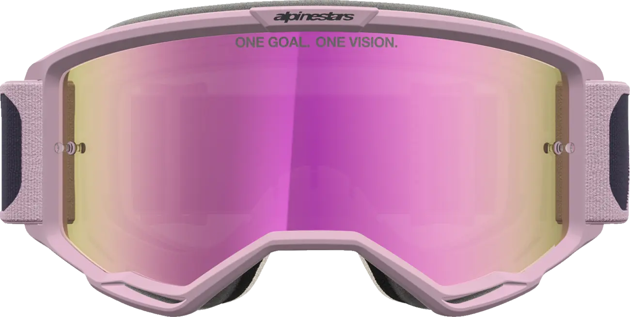 Alpinestars Crossbril Vision 5 Rora GRST Old Pink Mirror-Pink