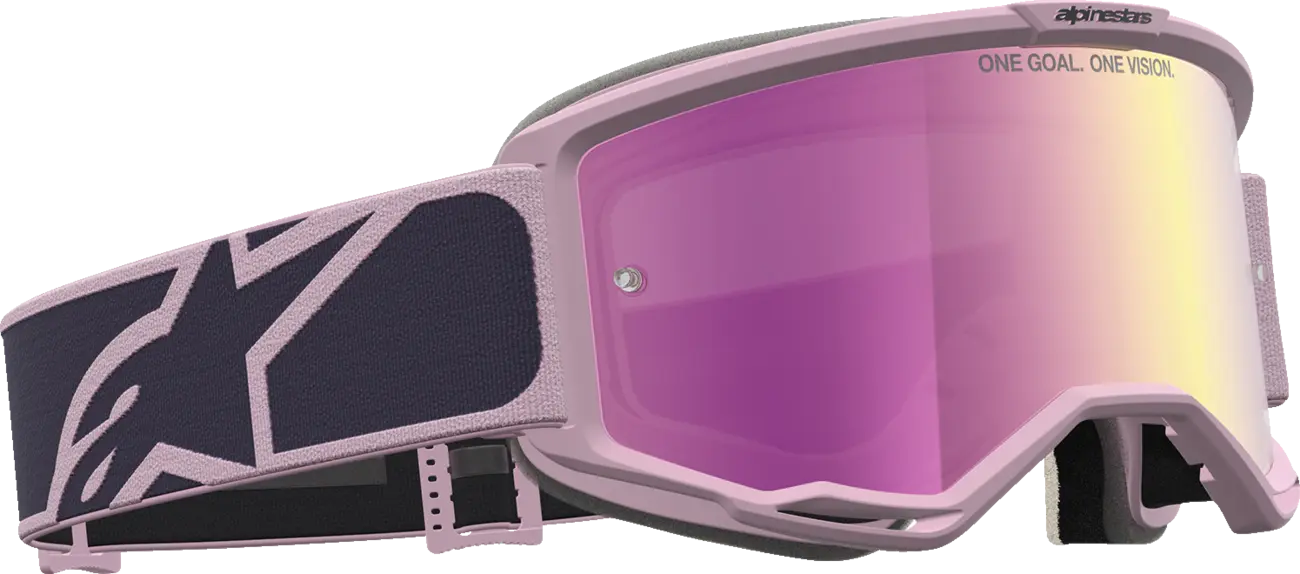 Alpinestars Crossbril Vision 5 Rora GRST Old Pink Mirror-Pink
