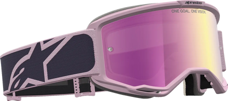 Alpinestars Crossbril Vision 5 Rora GRST Old Pink Mirror-Pink