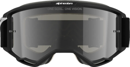 Alpinestars Crossbril Vision 5 Corp 2 Black White Mirror Mirror-Silver