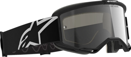 Alpinestars Crossbril Vision 5 Corp 2 Black White Mirror Mirror-Silver