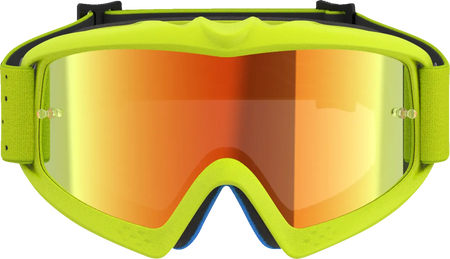 Alpinestars Crossbril Youth Vision Vesta Yellow Fluo Black Mirror-Red