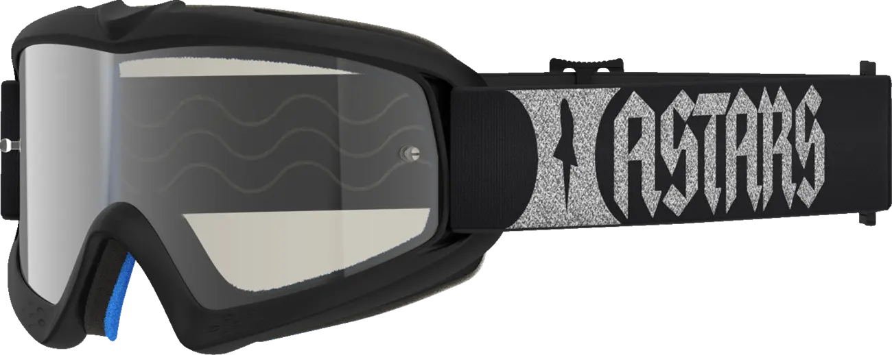 Alpinestars Crossbril Youth Vision Atrox Black Silver Mirror Mirror-Silver
