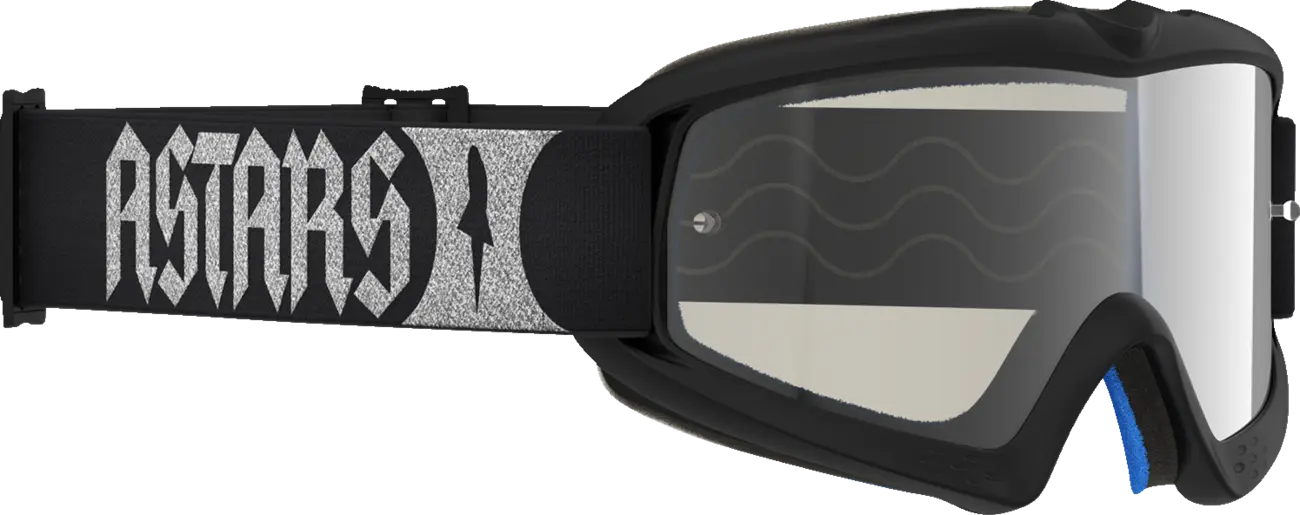Alpinestars Crossbril Youth Vision Atrox Black Silver Mirror Mirror-Silver