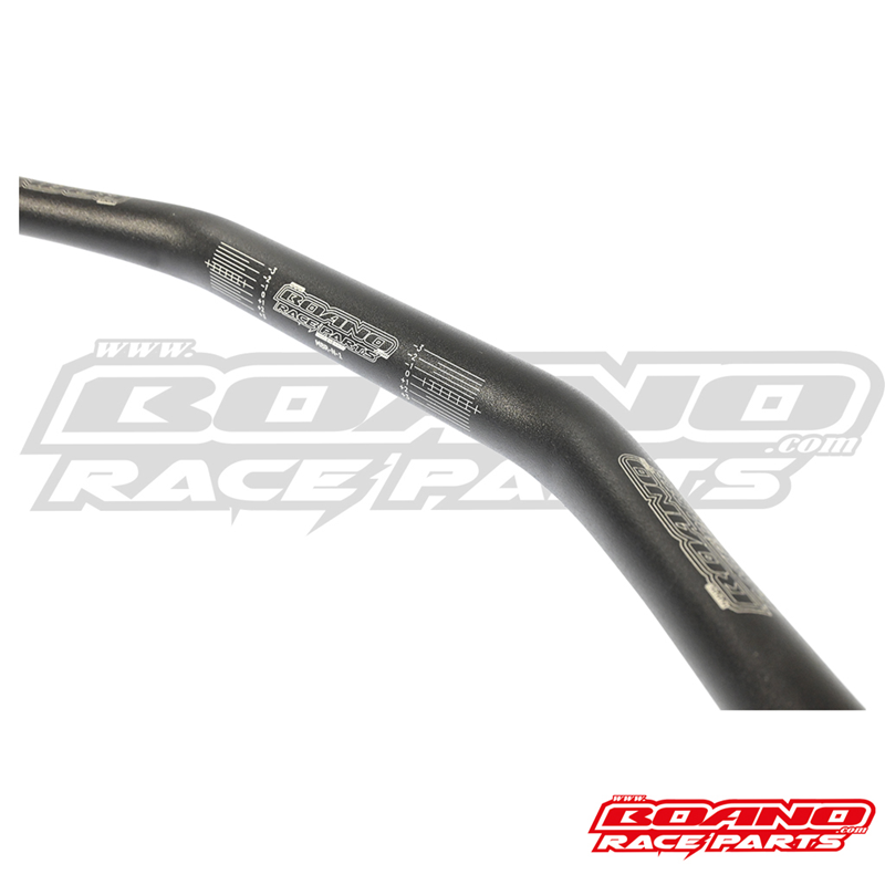 BOANO Reikon stuur 28 mm hoge bocht, zwart