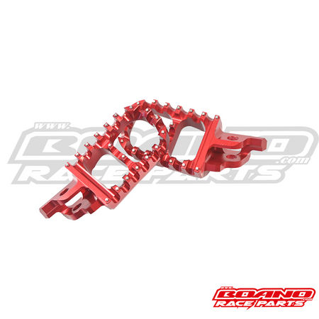 BOANO offroad voetsteunen, rood - Honda Transalp XL750