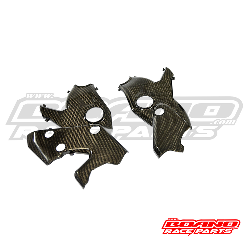 BOANO carbon framebeschermers - Yamaha Ténéré 700 (T7)
