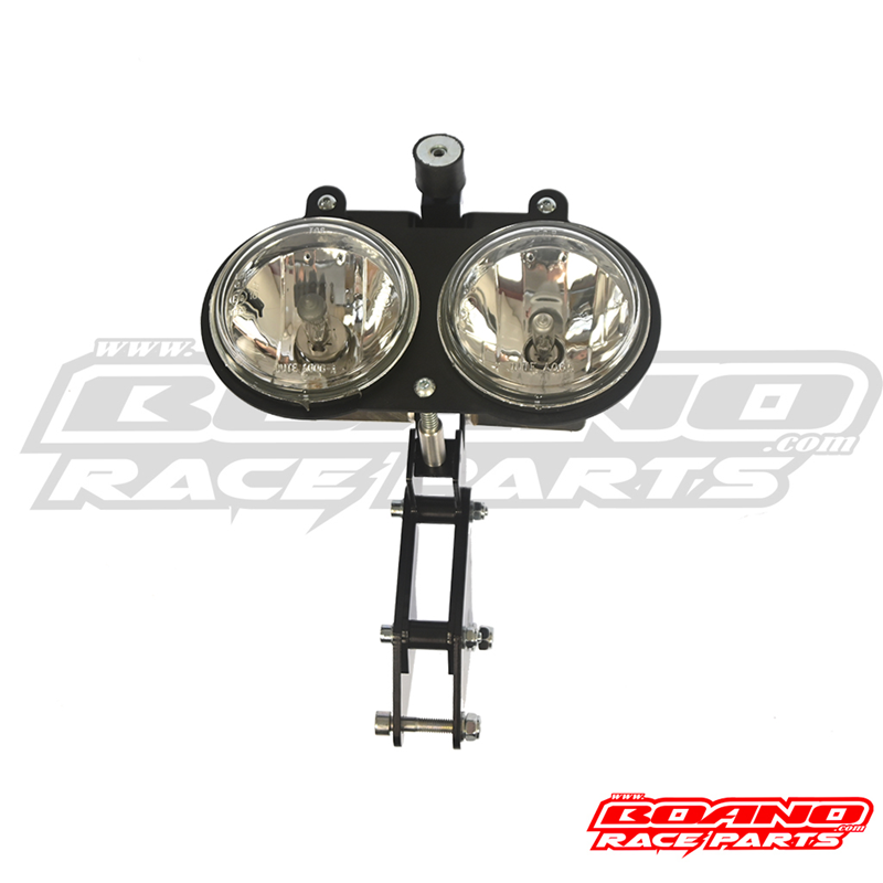 BOANO koplampen met frame voor Rally Light kuipen