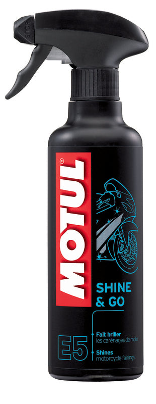 Motul E5 Shine & Go Silicone Cleaner Spray x12