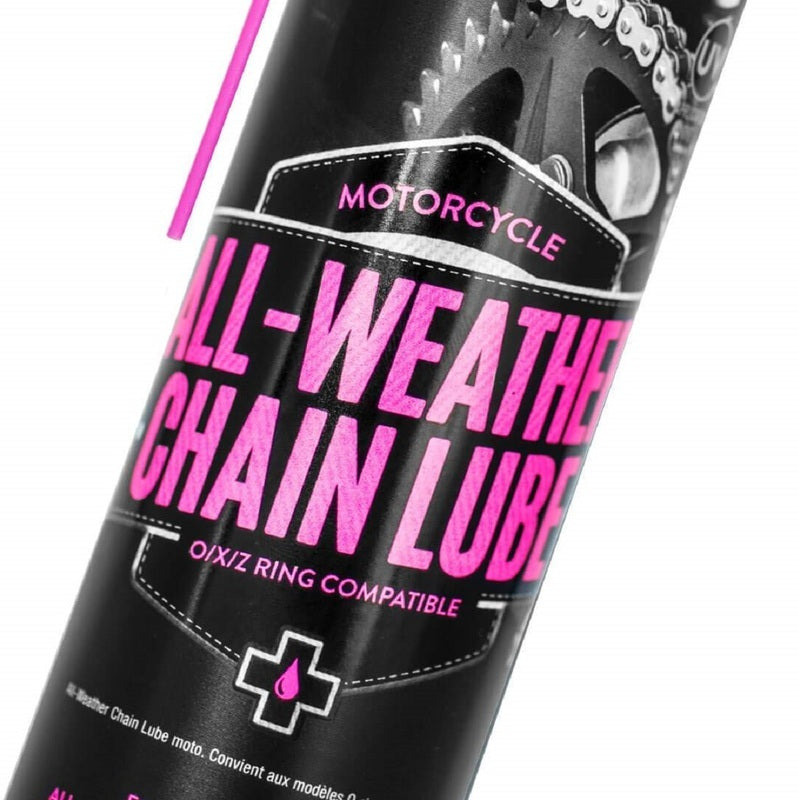 MUC-OFF Motorcycle All-Weather Chain Lube - Spray 400ml X12
