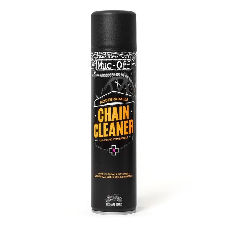 MUC-OFF Biodegradable Chain Cleaner - Spray 400ml X12