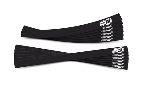 S3 Parts FULL WHEEL STICKERS S3 BLACK