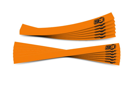 S3 Parts FULL WHEEL STICKERS S3 ORANGE