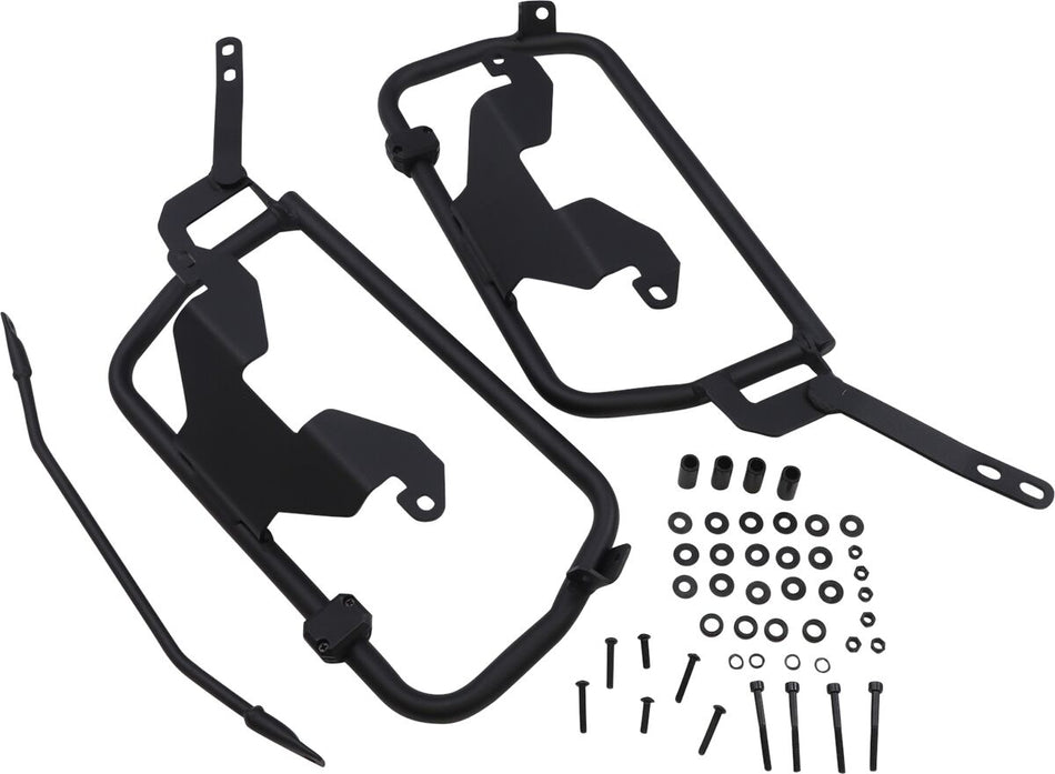 MOOSE Racing saddlebag supports zwart - Suzuki (2014-2025) | Femon Parts