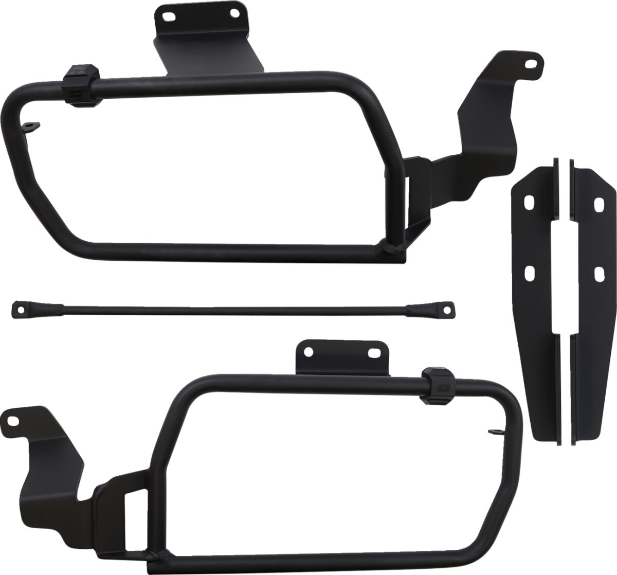 MOOSE Racing saddlebag supports zwart - Harleydavidson (2021-2024) | Femon Parts