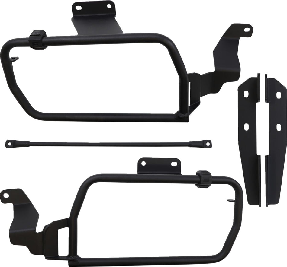 MOOSE Racing saddlebag supports zwart - Harleydavidson (2021-2024) | Femon Parts