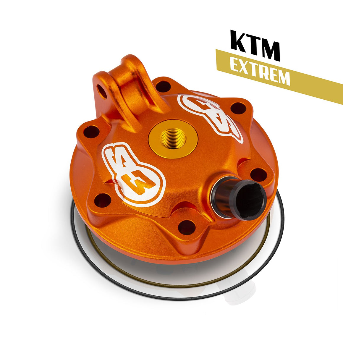 S3 Parts EXTREM HEAD KTM EXC 250 ORANGE