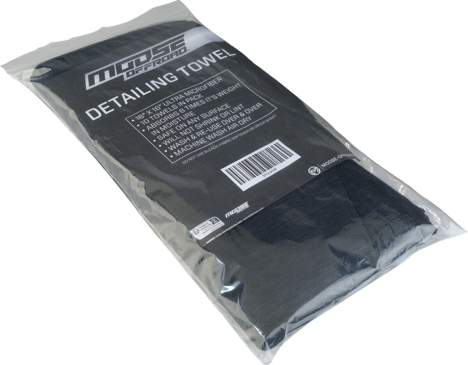 MOOSE Racing polishes & waxes black