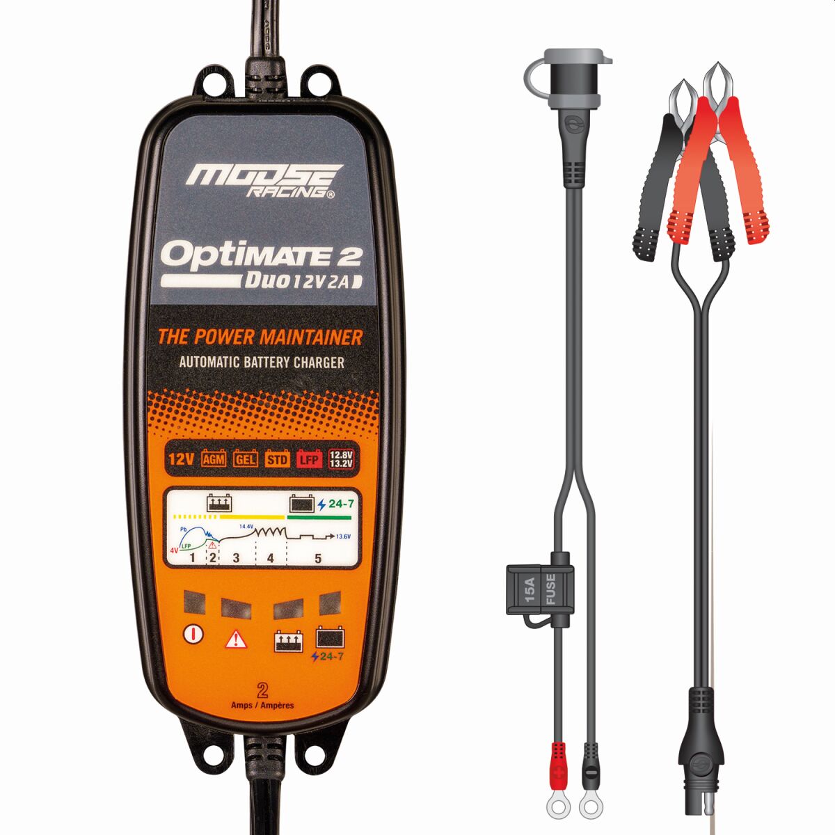 MOOSE Racing charger eu optimate 2 duo mse | Femon Parts