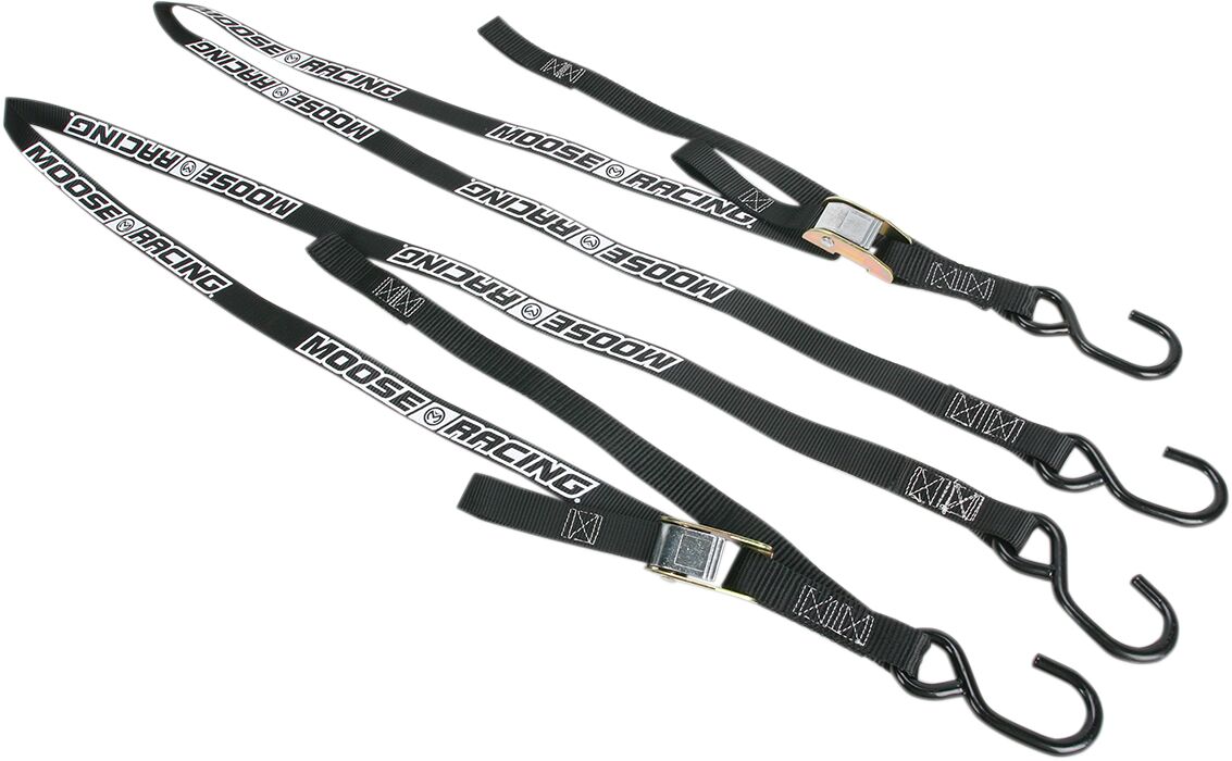 MOOSE Racing spanbanden zwart | Femon Parts