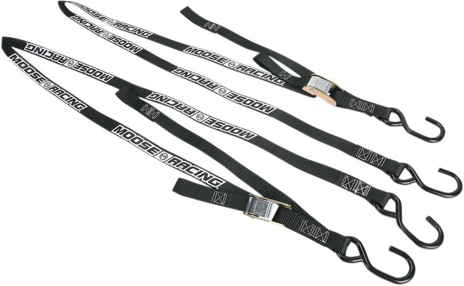 MOOSE Racing spanbanden zwart | Femon Parts