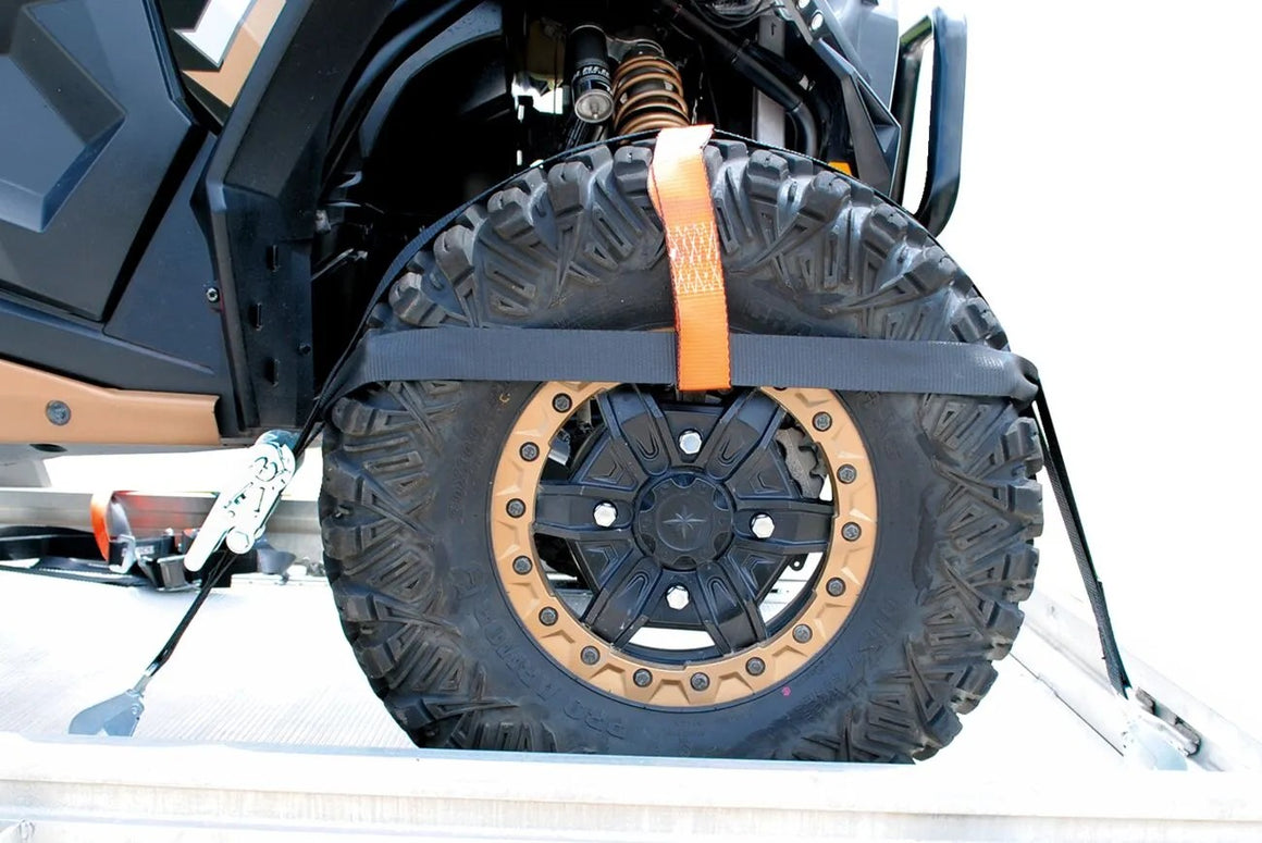 MOOSE Racing utv wheelnet tie dwns bk