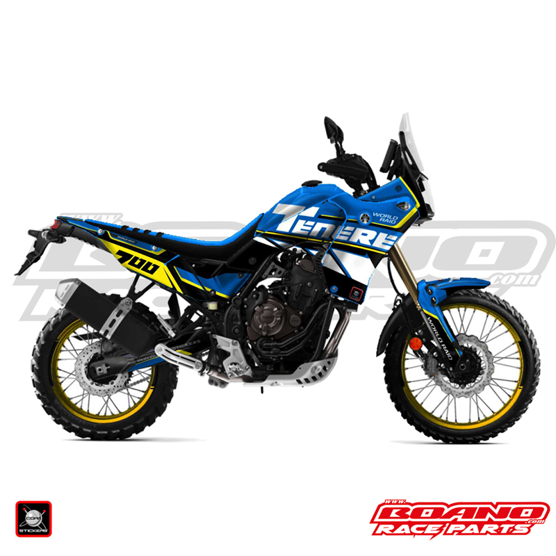 BOANO stickerkit Dakar Classic - Yamaha Ténéré 700 (2019-2024)