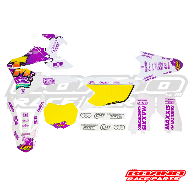 BOANO stickerkit PINK EDITION, roze - TM 4T Fi (2022-2026)