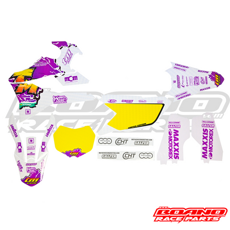 BOANO stickerkit PINK EDITION, roze - TM 4T Fi (2022-2026)