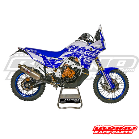 BOANO stickerkit XTZ 690 Factory wit/blauw, wit/blauw - Yamaha Ténéré 700 (2019-2024)