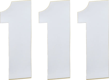 MOOSE Racing number moose #1 6 white wit | Femon Parts