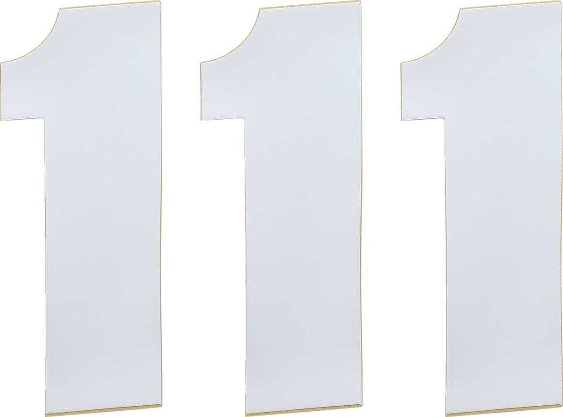 MOOSE Racing number moose #1 6 white wit | Femon Parts