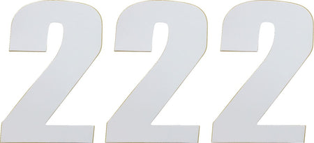 MOOSE Racing number moose #2 6 white wit | Femon Parts